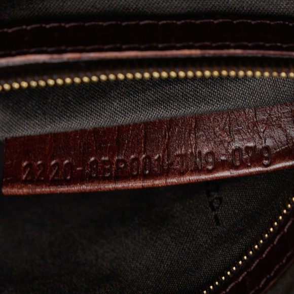 FENDI Zucchino Mamma Forever Shoulder Bag - Picture 7 of 9